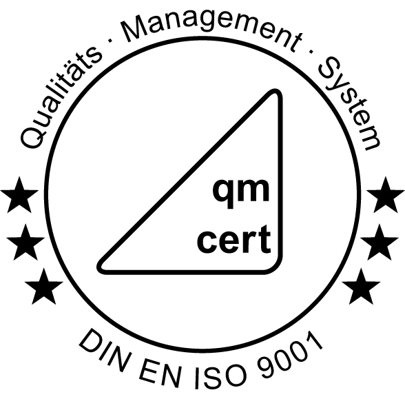 Geprüfte Qualität - Zertifiziert nach DIN