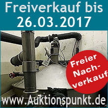 Industrie-Auktion am 08.09.2016