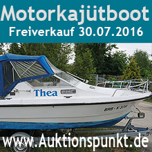 Auktion Motorboot 08.07.2016