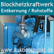 Blockheitkraftwerk und Infrastruktur zu verkaufen