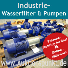 Industrie-Wasserfilter und Wasserpumpe